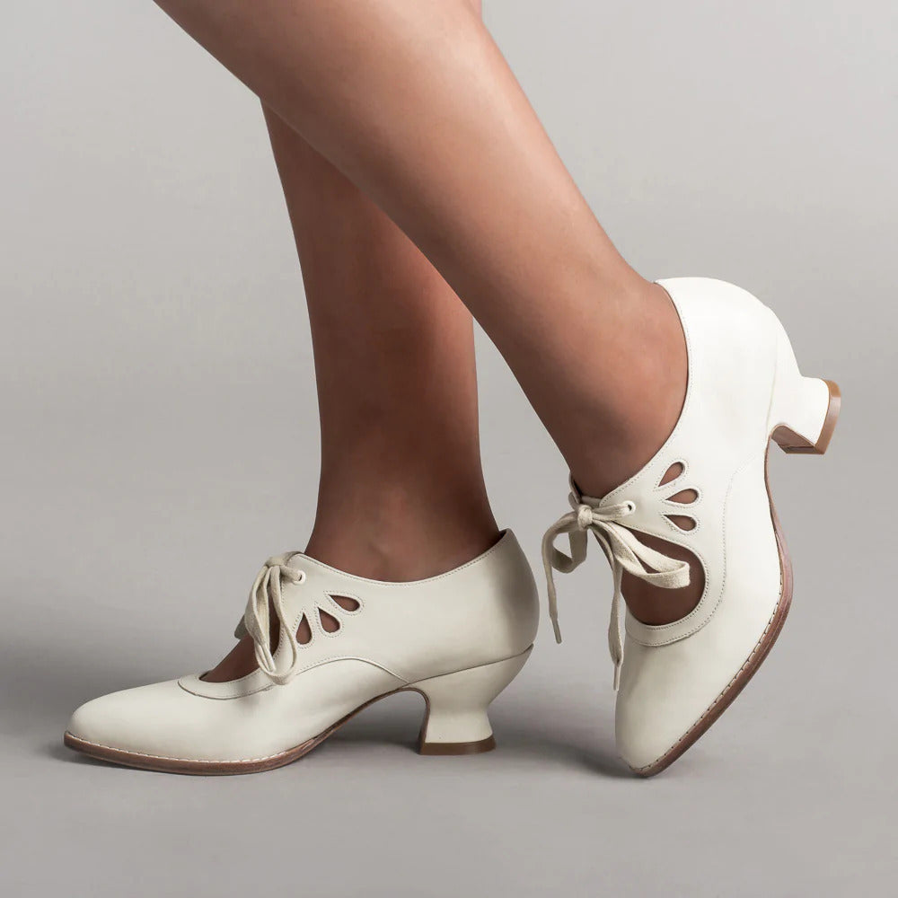 🔥Promocja Ostatniego Dnia 50% ZNIŻKI - 2024 Nowe damskie skórzane buty na wysokim obcasie